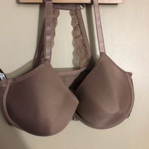 Push-Up Lace Racerback Bra